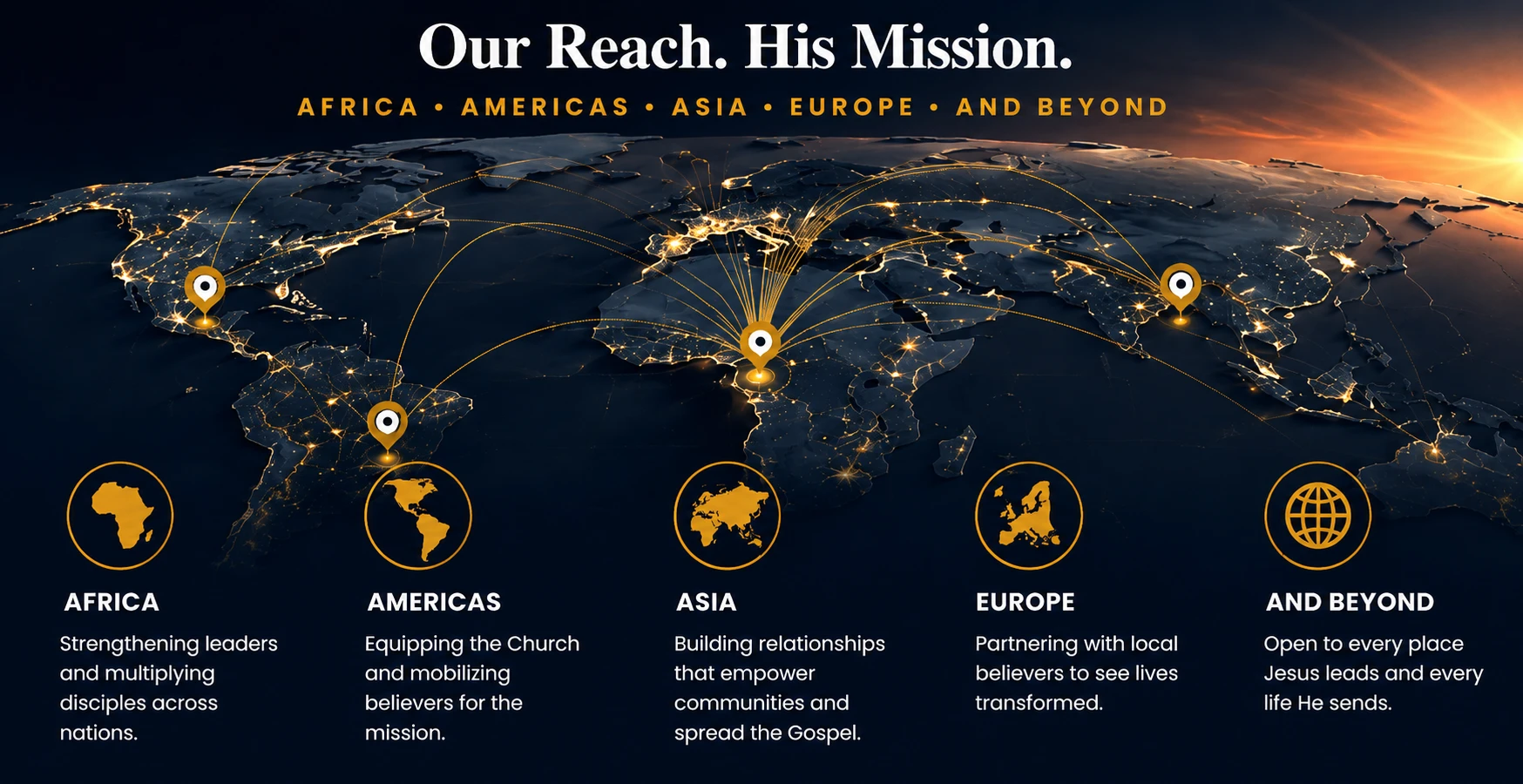 Global mission map